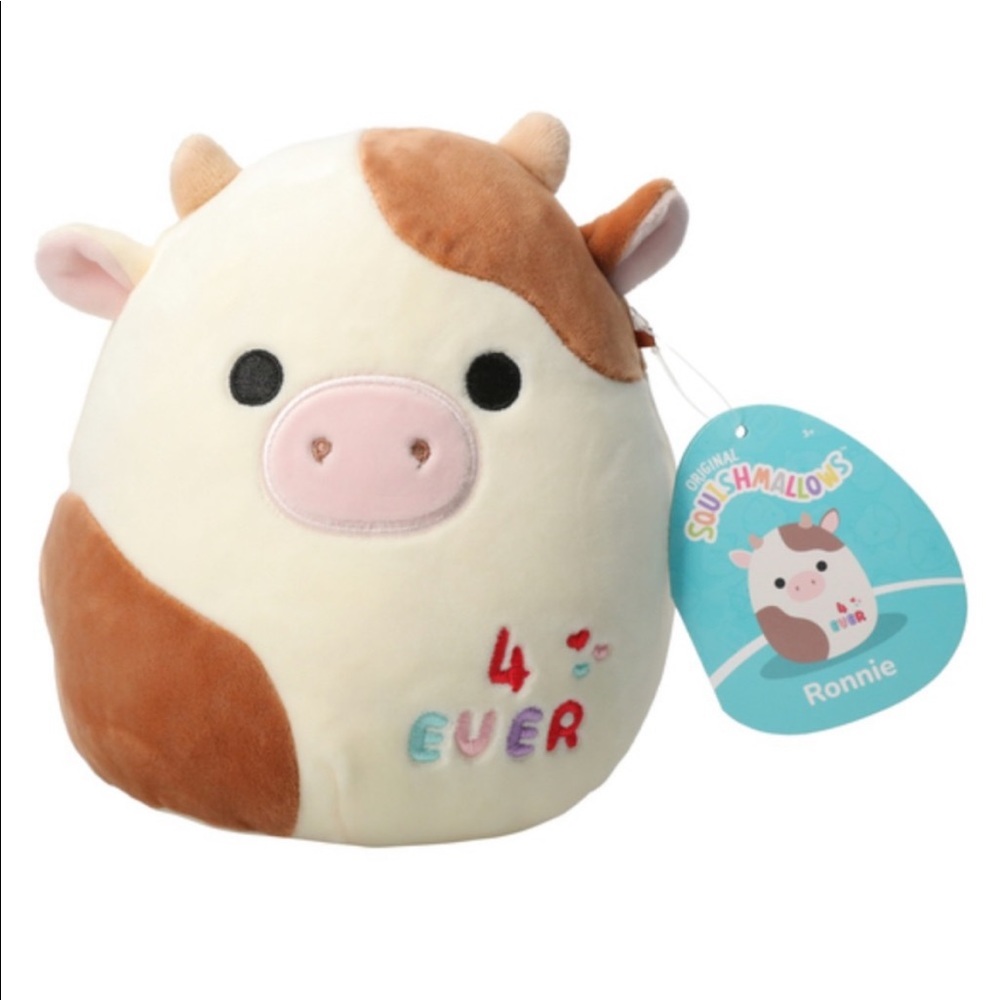 Ronnie the Cow Squishmallow 7.5” Best friends squad